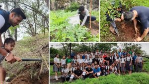 Tree Plantation Project Location @ Hanuman Tekdi Pune - Nelda Foundation